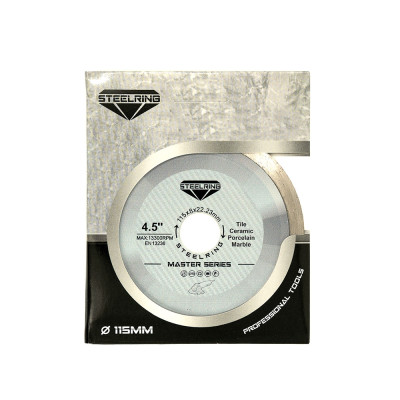 Алмазний диск пресований Steelring MASTER HPCR 115х1.2 Алмазний диск пресований Steelring MASTER HPCR 115х1.2