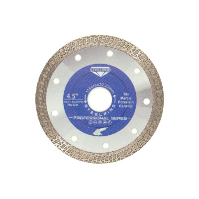 Алмазний диск пресований квітка Steelring PROFESSIONAL HPFT 115х1.2