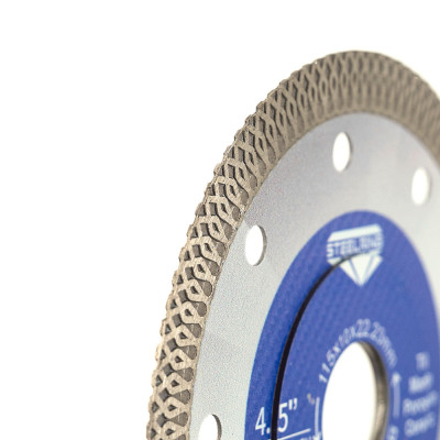 Алмазний диск пресований сітка Steelring PROFESSIONAL HPMT 115х1.2 Алмазний диск пресований сітка Steelring PROFESSIONAL HPMT 115х1.2