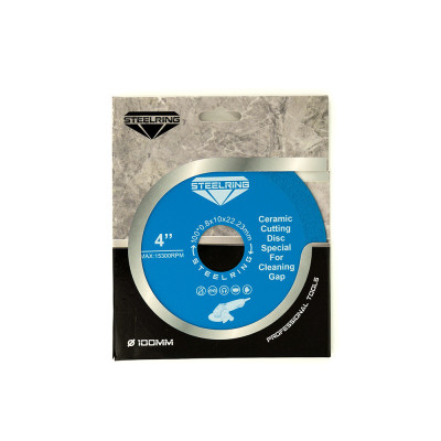 Диск Steelring для чищення швів плитки STCC 100x0.8 Диск Steelring для чищення швів плитки STCC 100x0.8