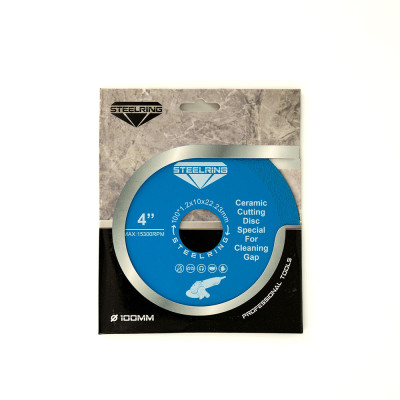 Диск Steelring для чищення швів плитки STCC 100x1.2 Диск Steelring для чищення швів плитки STCC 100x1.2