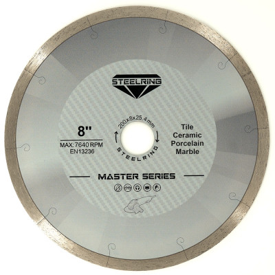 Ультратонкий алмазний диск Steelring MASTER UTDS 200х1.8
