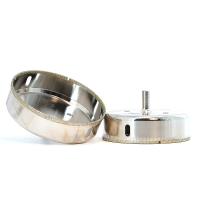 Алмазна гальванічна коронка Steelring STS110 110 мм (банан) Алмазна гальванічна коронка Steelring STS110 110 мм (банан)