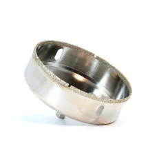 Алмазна гальванічна коронка Steelring STS110 110 мм (банан) Алмазна гальванічна коронка Steelring STS110 110 мм (банан)