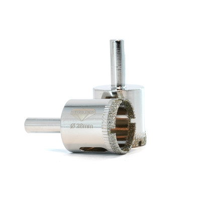 Алмазна гальванічна коронка Steelring STS28 28 мм (банан) Алмазна гальванічна коронка Steelring STS28 28 мм (банан)