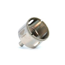 Алмазна гальванічна коронка Steelring STS45 45 мм (банан) Алмазна гальванічна коронка Steelring STS45 45 мм (банан)