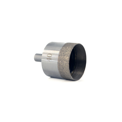 Алмазна коронка Steelring для кераміки та скла SDCG40 Алмазна коронка Steelring для кераміки та скла SDCG40
