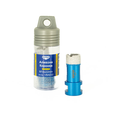 Алмазна коронка Steelring VBAD M14x22