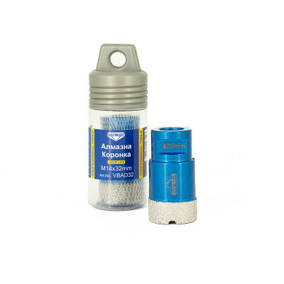Алмазна коронка Steelring VBAD M14x32