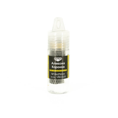 Алмазна коронка Steelring VBCD M14x25