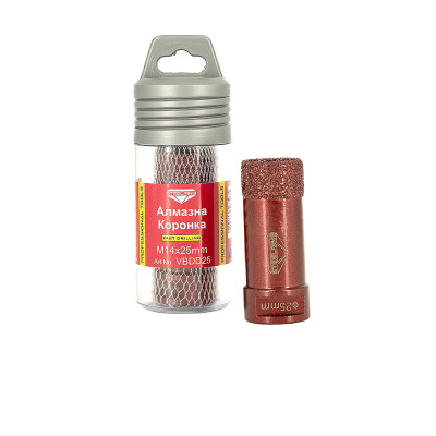 Алмазна коронка Steelring VBDD M14x25 Алмазна коронка Steelring VBDD M14x25