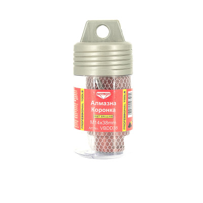 Алмазна коронка Steelring VBDD M14x38 Алмазна коронка Steelring VBDD M14x38