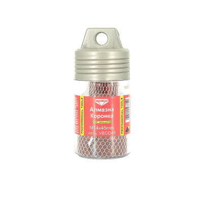 Алмазна коронка Steelring VBDD M14x45 Алмазна коронка Steelring VBDD M14x45